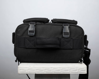 Nikon black and yellow large camera bag