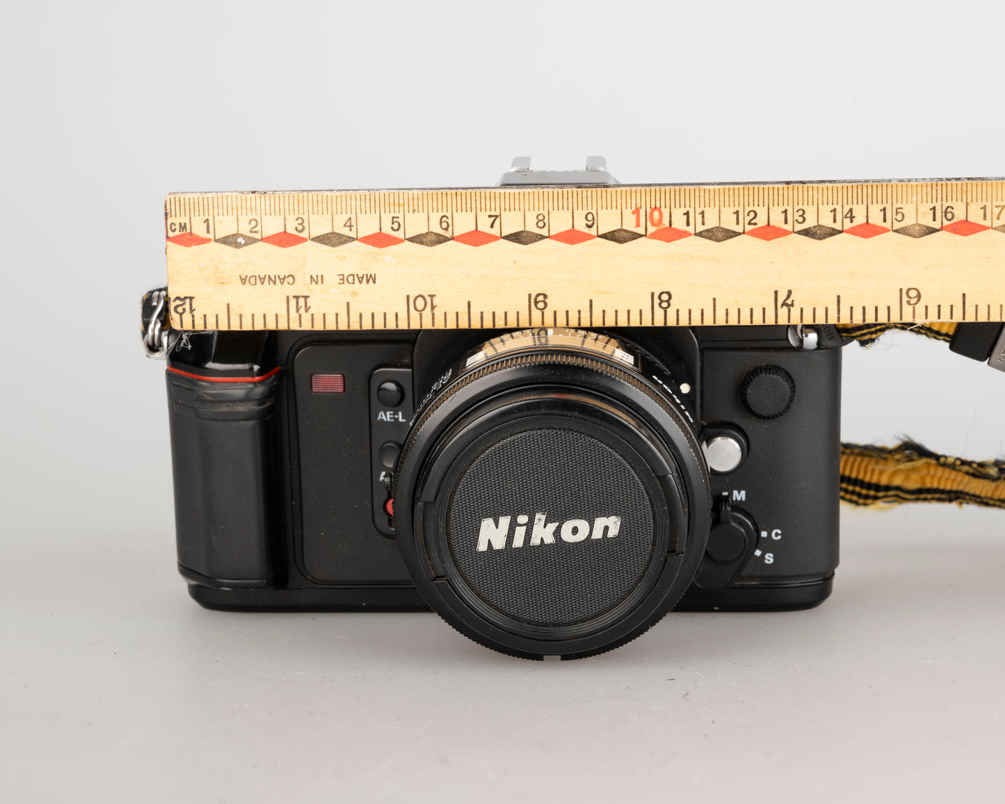 Nikon N2020 35mm film SLR w/ AF Nikkor 50mm f1.8 lens (serial 5387168)