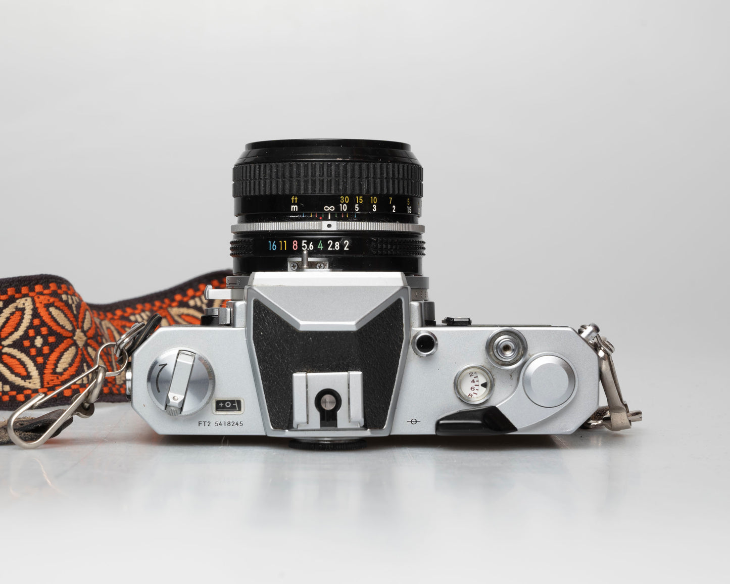 Nikon Nikkormat FT2 appareil photo reflex 35mm avec objectif Nikkor 50mm f2 (série 5418245) | film🎞testé