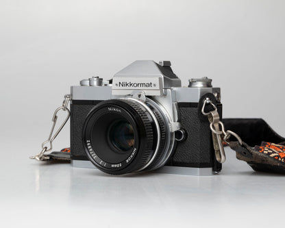 Nikon Nikkormat FT2 appareil photo reflex 35mm avec objectif Nikkor 50mm f2 (série 5418245) | film🎞testé