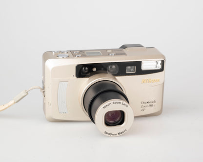 Nikon One Touch Zoom 90S 35mm camera w/ case (serial 6046278)