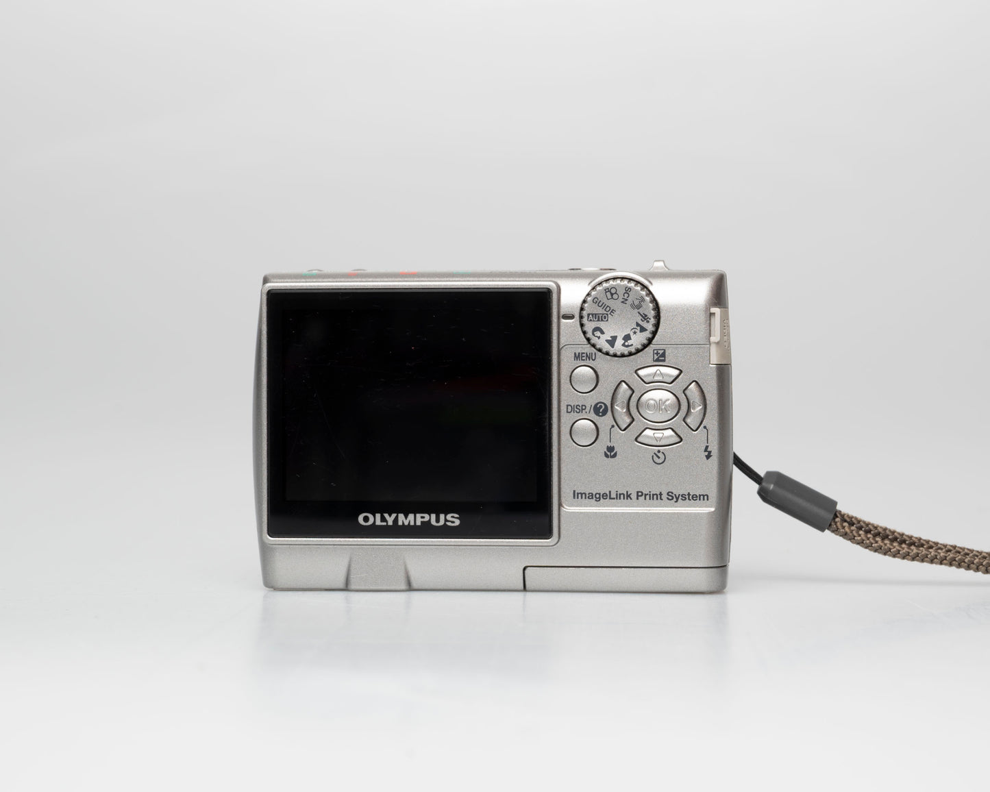 Olympus FE-140 6MP CCD sensor digicam w/ 512MB xD card (serial J69229231)