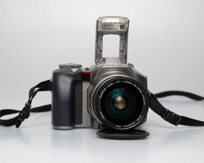 Olympus IS-30 DLX 'bridge' 35mm film SLR with 28-110 lens (serial 118384)
