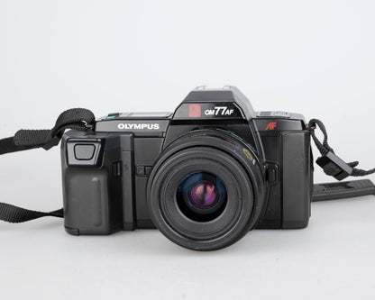 Olympus OM-77AF 35mm film SLR w/ 35-70mm compact zoom len (serial 2051092)