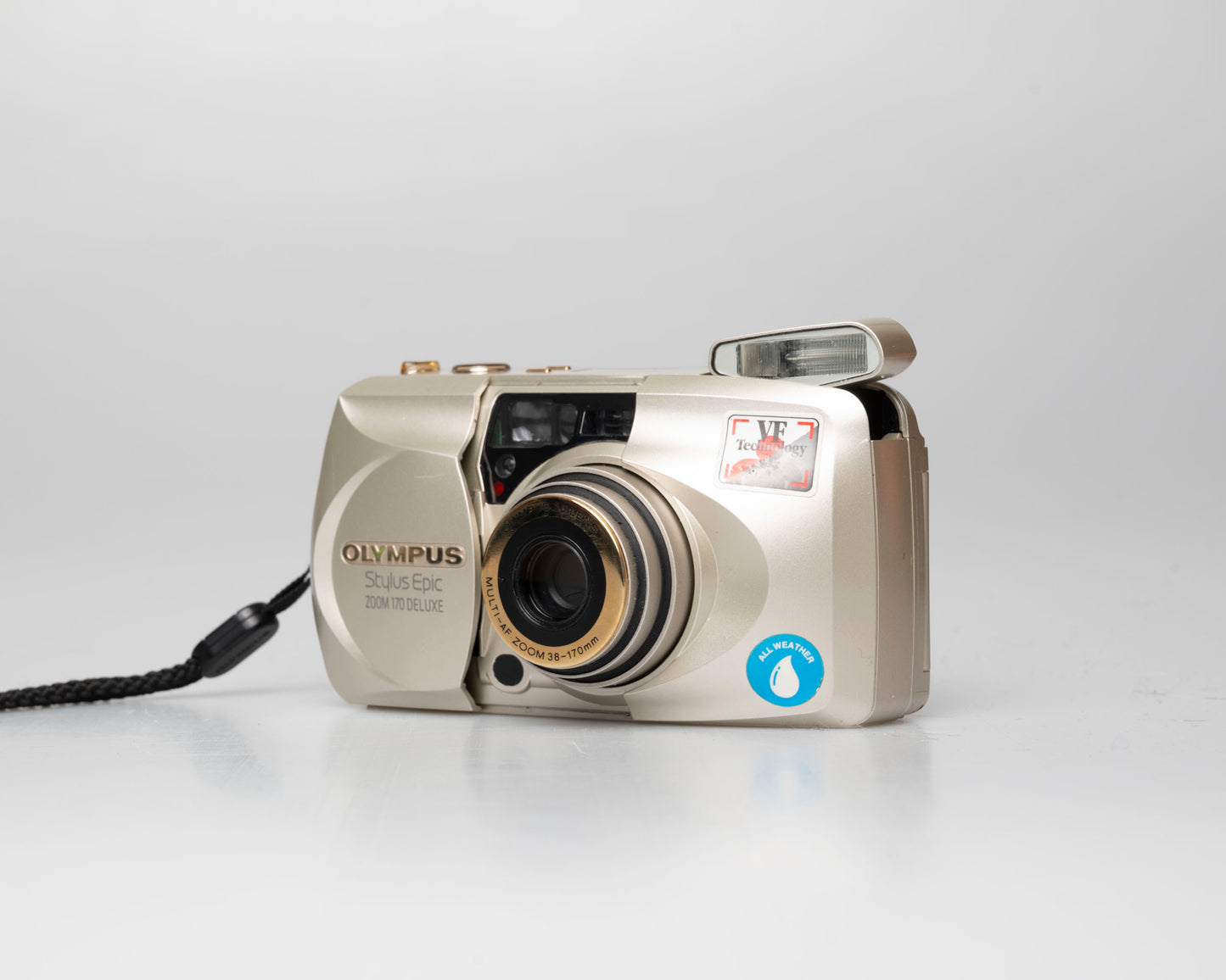 Olympus Stylus Epic Zoom 170 Deluxe 35mm camera w/ case (serial 4247611) | film🎞tested