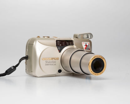 Olympus Stylus Epic Zoom 170 Deluxe 35mm camera w/ case (serial 4247611) | film🎞tested