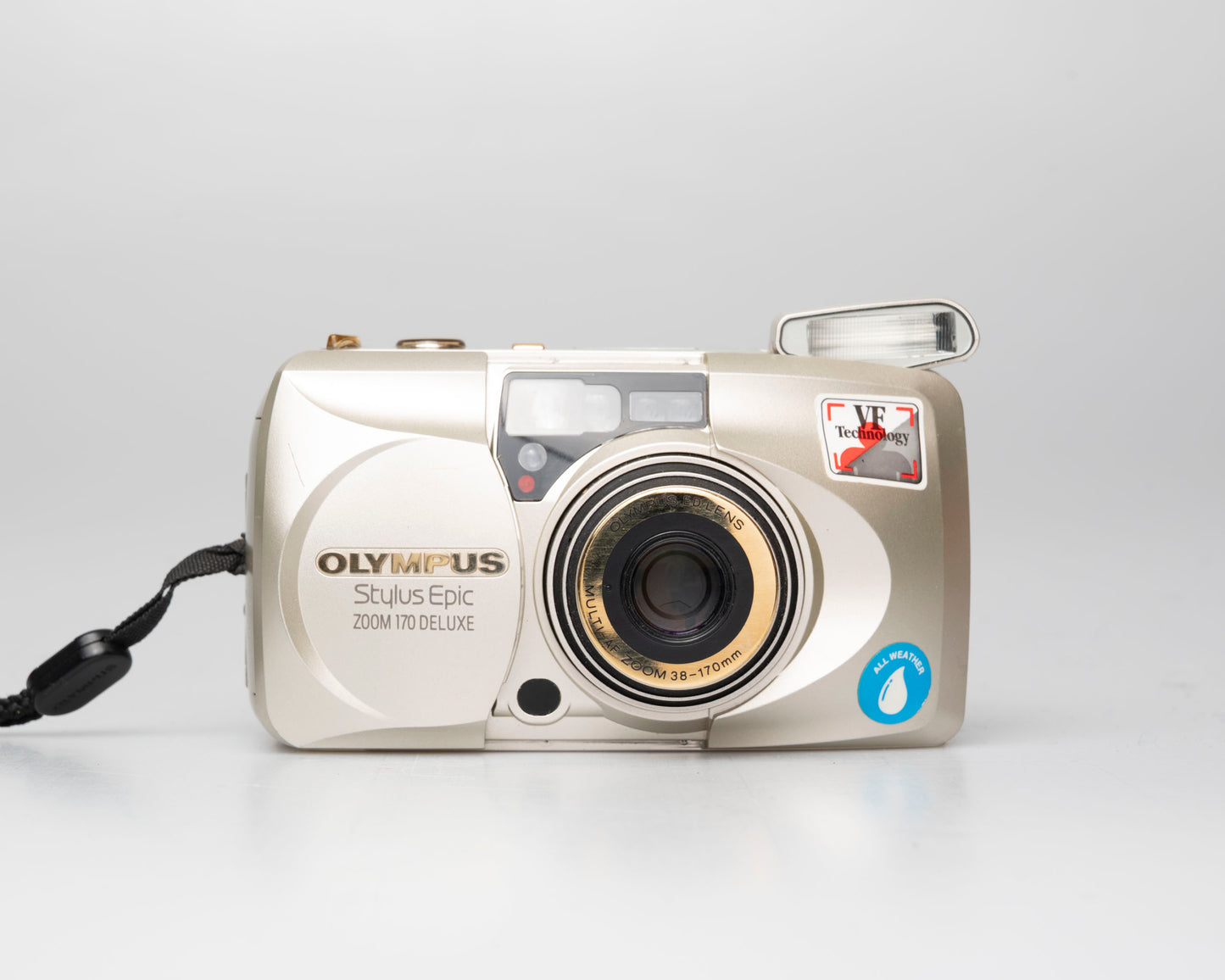 Olympus Stylus Epic Zoom 170 Deluxe 35mm camera w/ case (serial 4247611) | film🎞tested