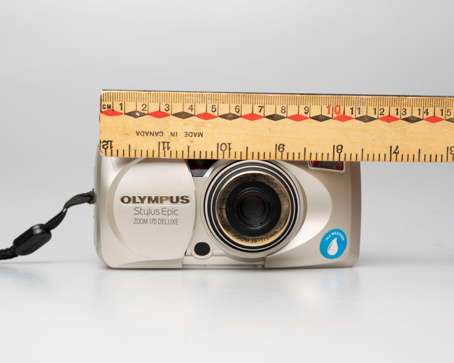 Olympus Stylus Epic Zoom 170 Deluxe 35mm camera w/ case (serial 4247611) | film🎞tested