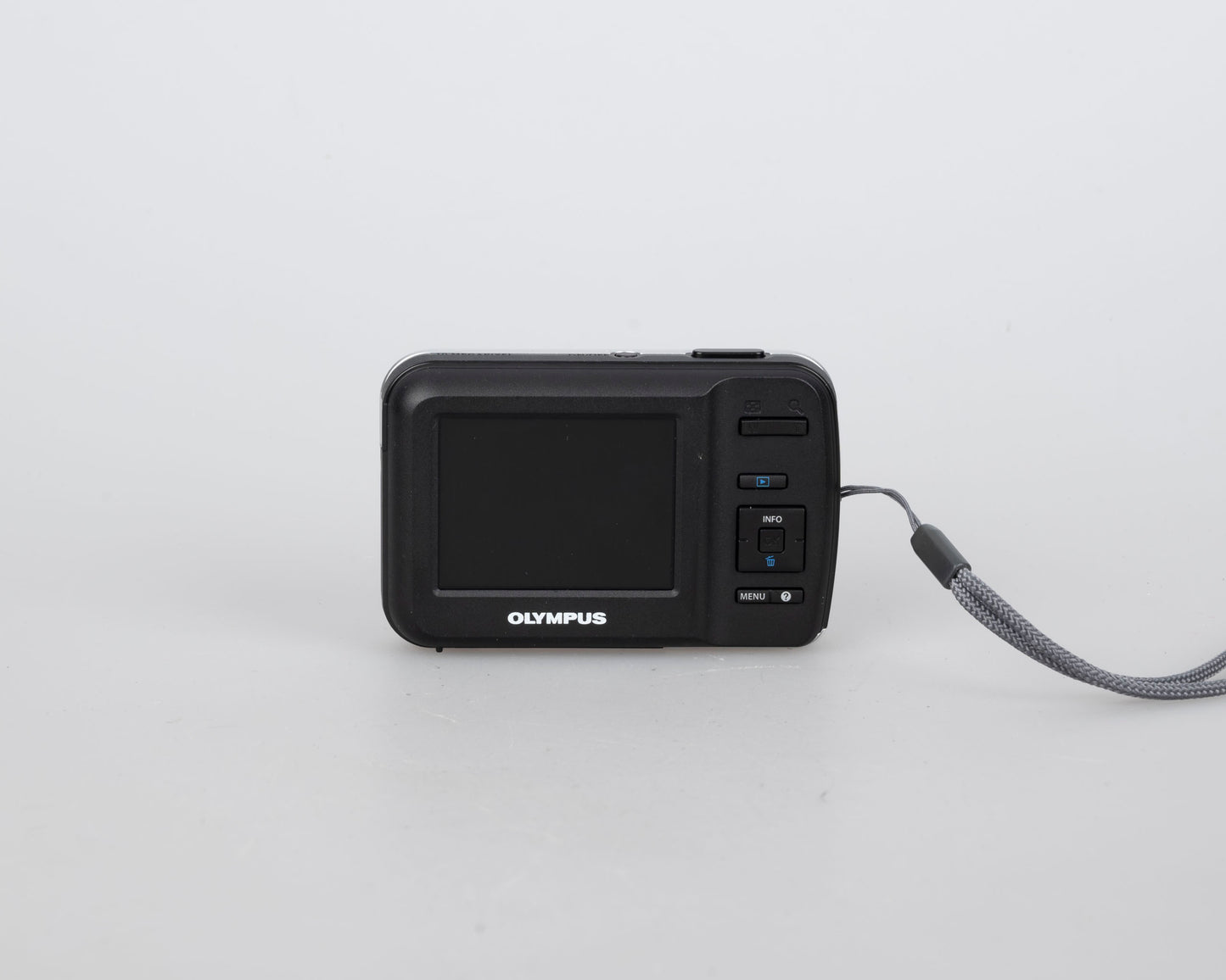 Olympus T-10 10MP CCD sensor digicam w/ 4GB SD card + box + manuals + CD + cable