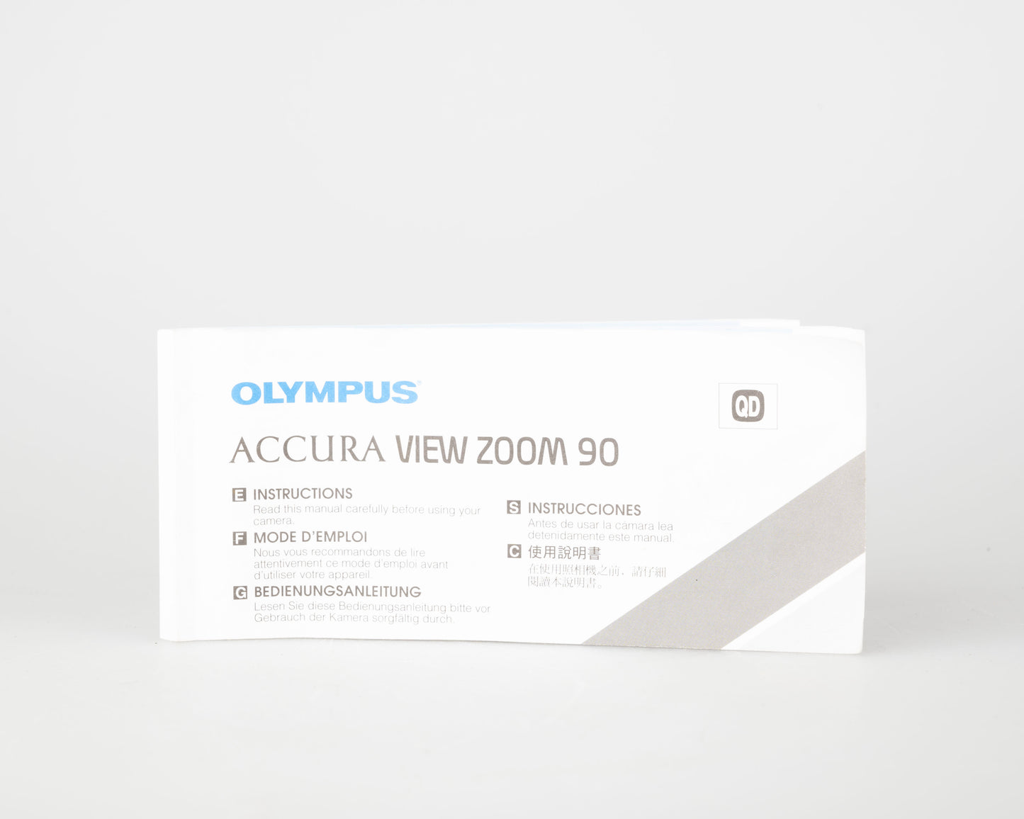 Olympus Accura View Zoom 90 35mm camera w/ original box + manual