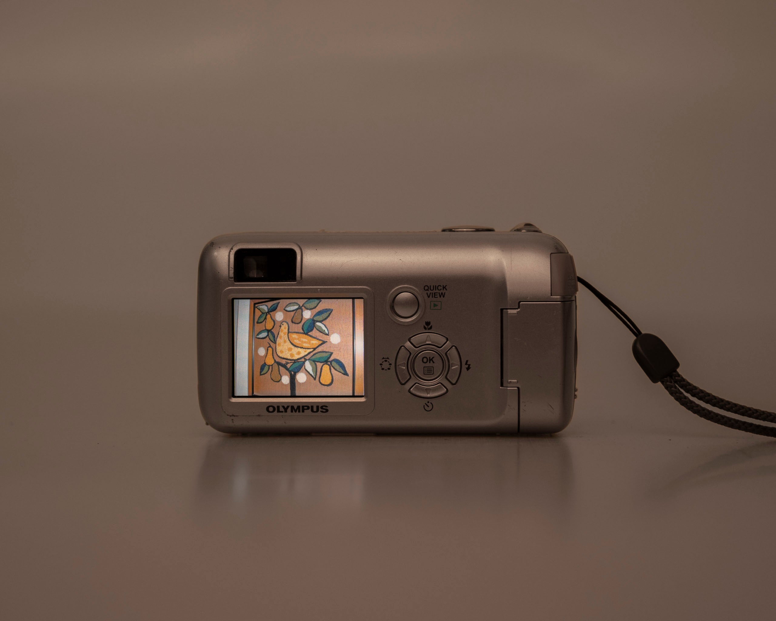 Olympus Camedia D-580 4 MP CCD sensor digicam w/ 256MB XD card
