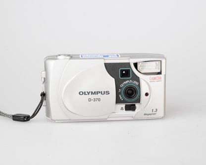 Appareil photo numérique à capteur CCD Olympus Camedia D-370 1,3 MP (utilise SmartMedia et piles AA)