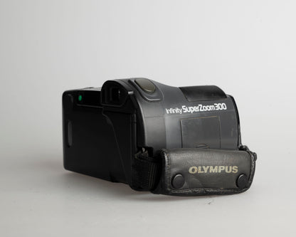 Olympus Infinity SuperZoom 300 35mm film camera (serial 1063558)
