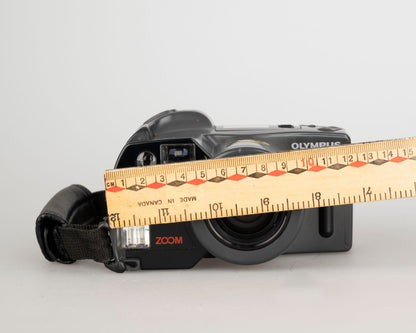 Olympus Infinity SuperZoom 300 35mm film camera (serial 1063558)