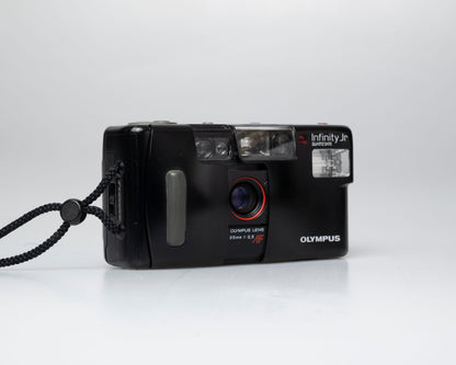 Olympus Infinity Jr Quartz Date 35mm film camera (serial 2496555)