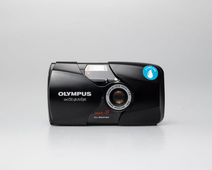 Olympus ∞ Stylus Epic (aka mju II) 35mm film camera w/ case (serial 7066234) | film🎞tested