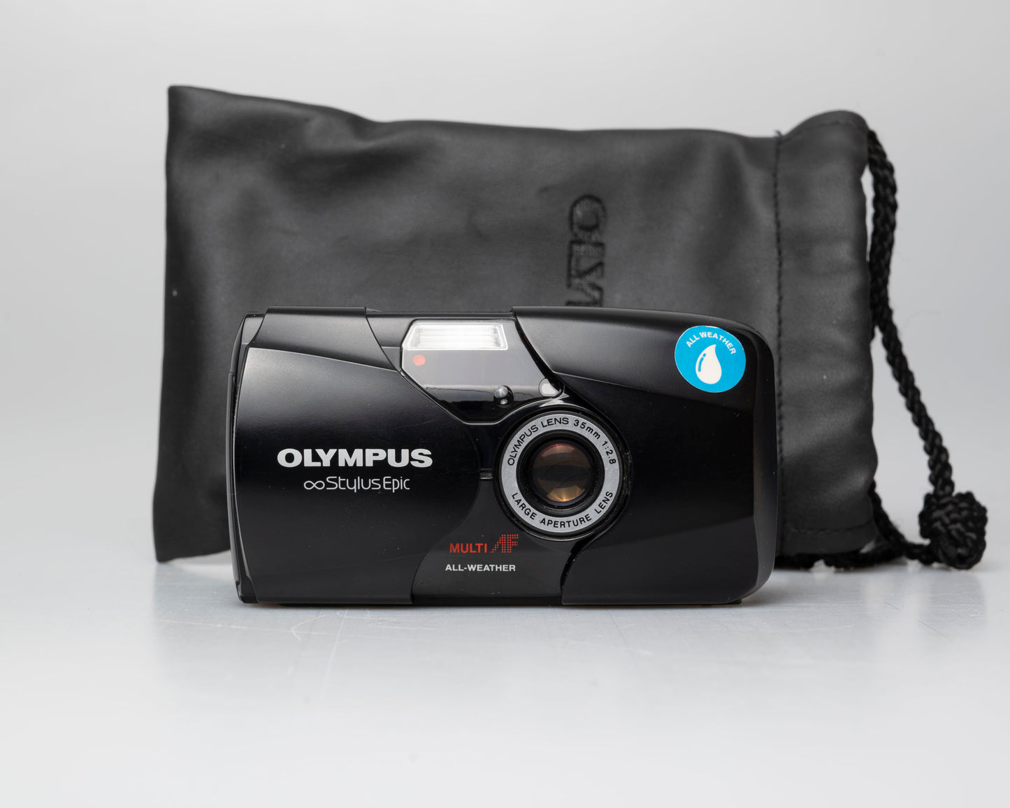 Olympus ∞ Stylus Epic (aka mju II) 35mm film camera w/ case (serial 7066234) | film🎞tested