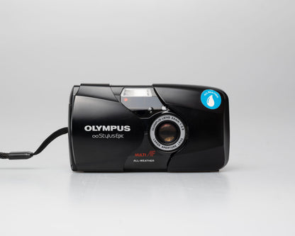 Olympus ∞ Stylus Epic (aka mju II) 35mm film camera w/ case (serial 7066234) | film🎞tested