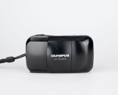 Olympus Infinity Stylus (aka mju-1) 35mm film camera w/ case (serial 1486449)