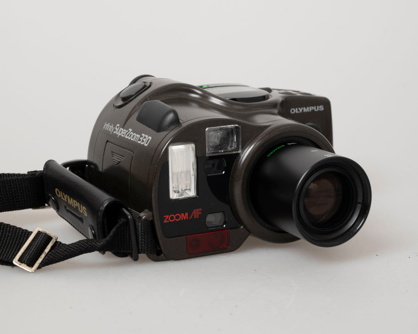Olympus Infinity SuperZoom 330 35mm film camera (serial 1402739)
