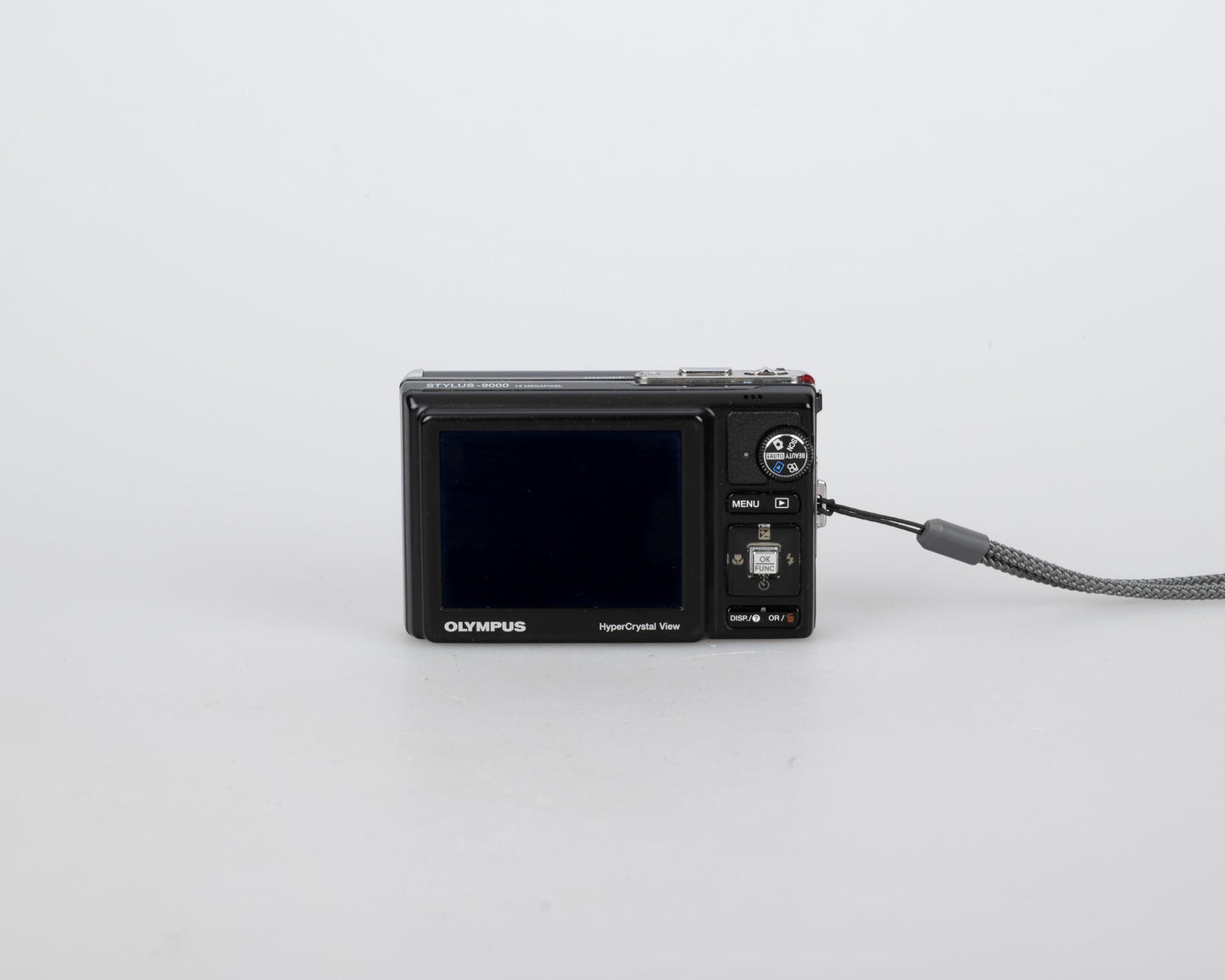Appareil photo numérique à capteur CCD Olympus Stylus 9000 12MP avec chargeur + batterie + carte XD de 128 Mo