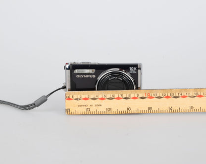 Appareil photo numérique à capteur CCD Olympus Stylus 9000 12MP avec chargeur + batterie + carte XD de 128 Mo