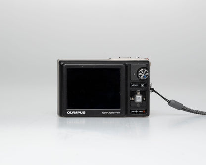 Olympus Stylus 9000 12MP digicam w/ 16GB card + adapter + charger + battery (serial H16512514)