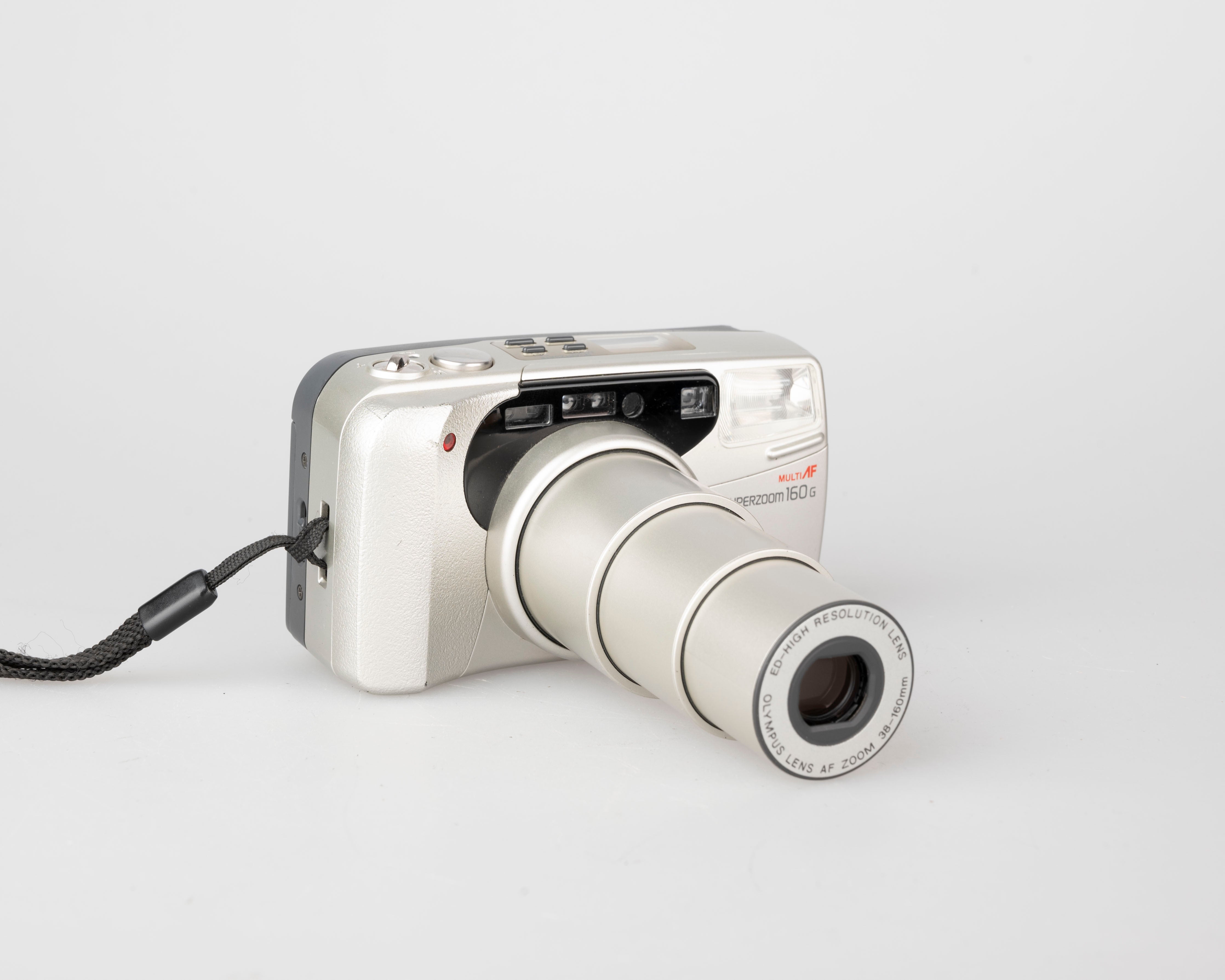 Olympus Superzoom 160G 35mm camera w/ case (serial 5023593) – New