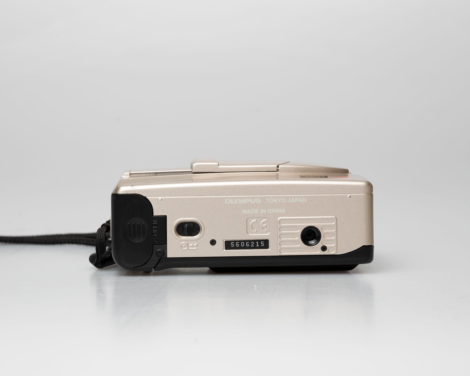 Olympus Trip XB AF44 compact 35mm film point-and-shoot camera; bottom