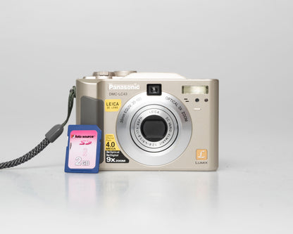 Panasonic Lumix DMC-LC43 appareil photo numérique 4 MP avec carte SD de 2 Go