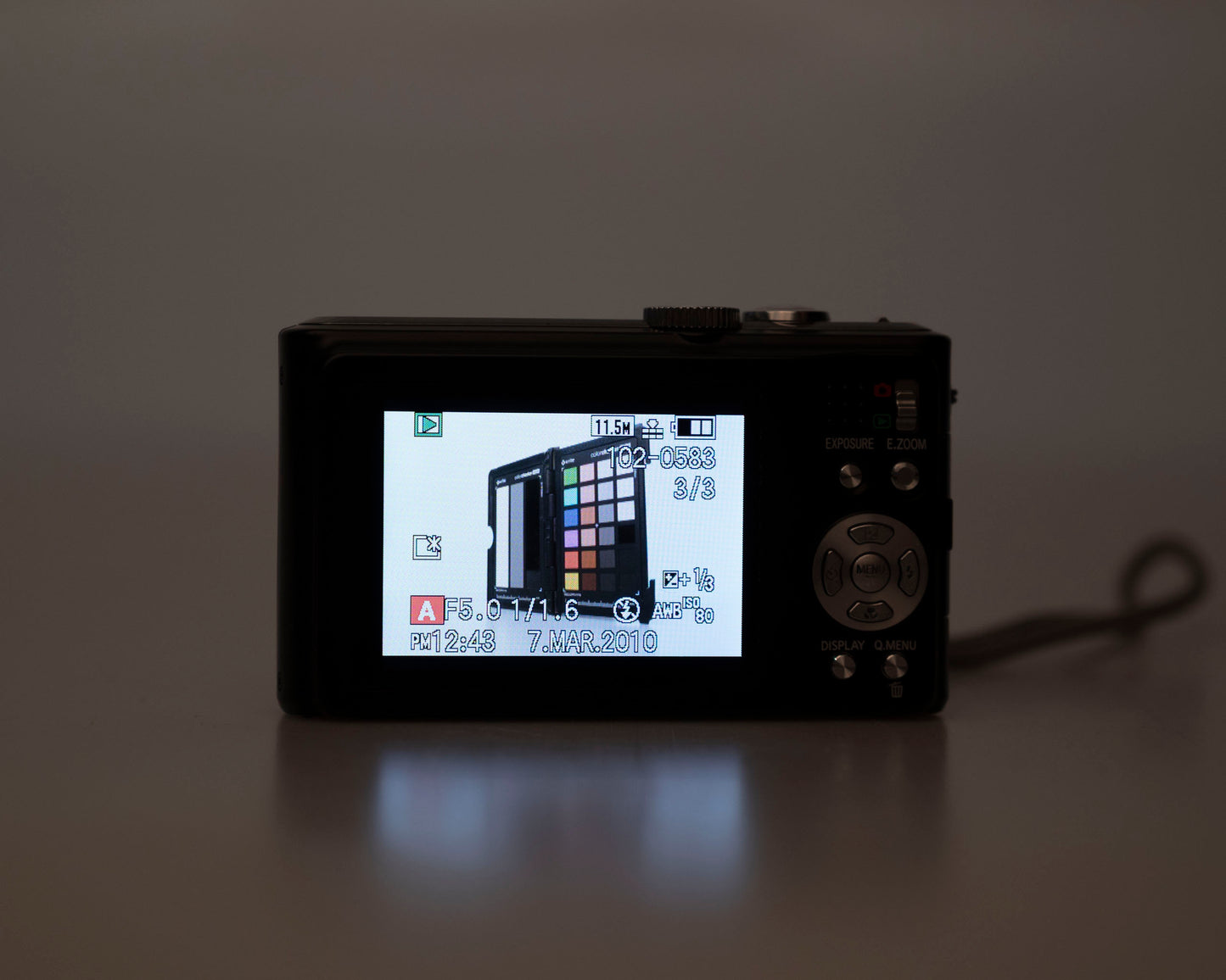 Appareil photo numérique Panasonic Lumix DMC-ZS5 avec chargeur + batterie + etc.