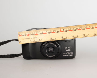 Appareil photo Pentax Espio 738 35 mm avec étui (série 1571548)
