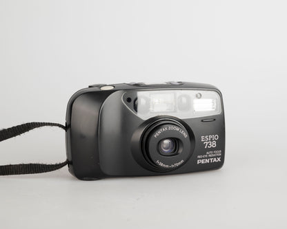 Appareil photo Pentax Espio 738 35 mm avec étui (série 1571548)