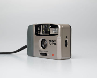 Pentax PC-550 35mm camera (serial 5620001)