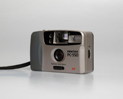 Pentax PC-550 35mm camera (serial 5553729)