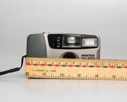 Pentax PC-550 35mm camera (serial 5553729)
