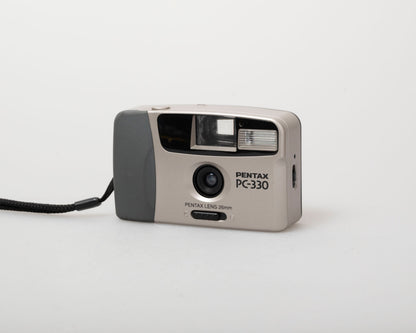 Appareil photo Pentax PC-330 35 mm avec étui (série 5421634)