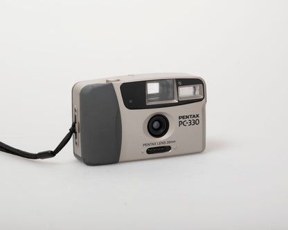 Appareil photo Pentax PC-330 35 mm avec étui (série 5421634)