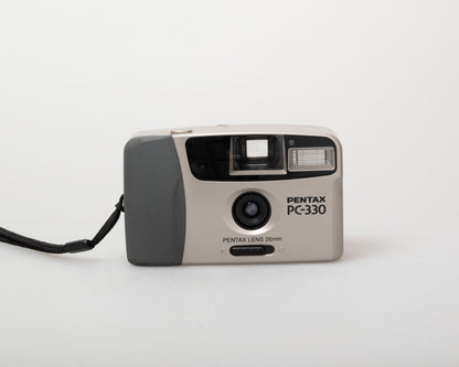 Appareil photo Pentax PC-330 35 mm avec étui (série 5421634)