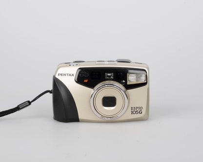 Appareil photo Pentax Espio 105G 35mm avec étui (numéro de série 2157016)