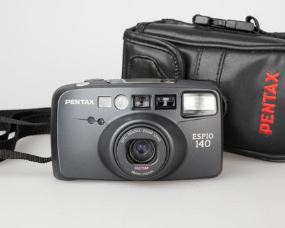 Appareil photo Pentax Espio 140 35 mm avec étui (série 447806)