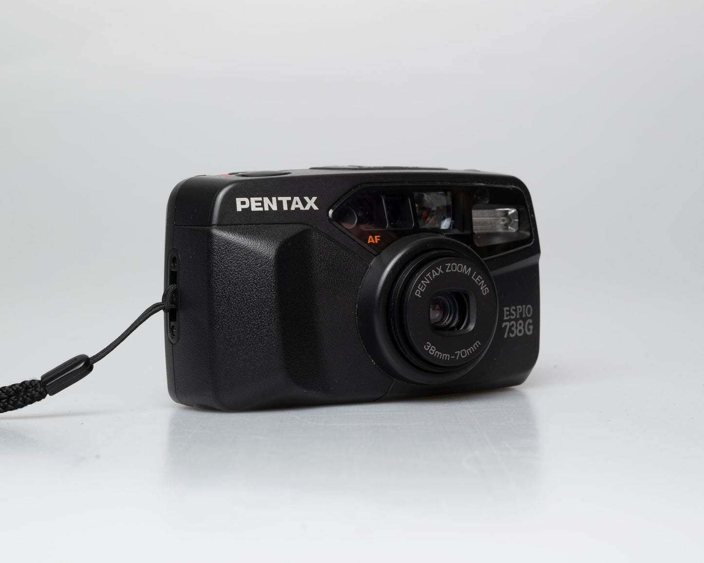 Appareil photo Pentax Espio 738G 35mm avec étui (numéro de série 1628781)