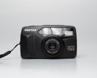 Appareil photo Pentax Espio 738G 35mm avec étui (numéro de série 1628781)
