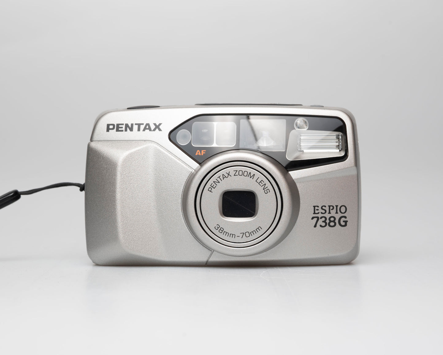 Pentax Espio 738G 35mm camera w/ case (serial 9418397)