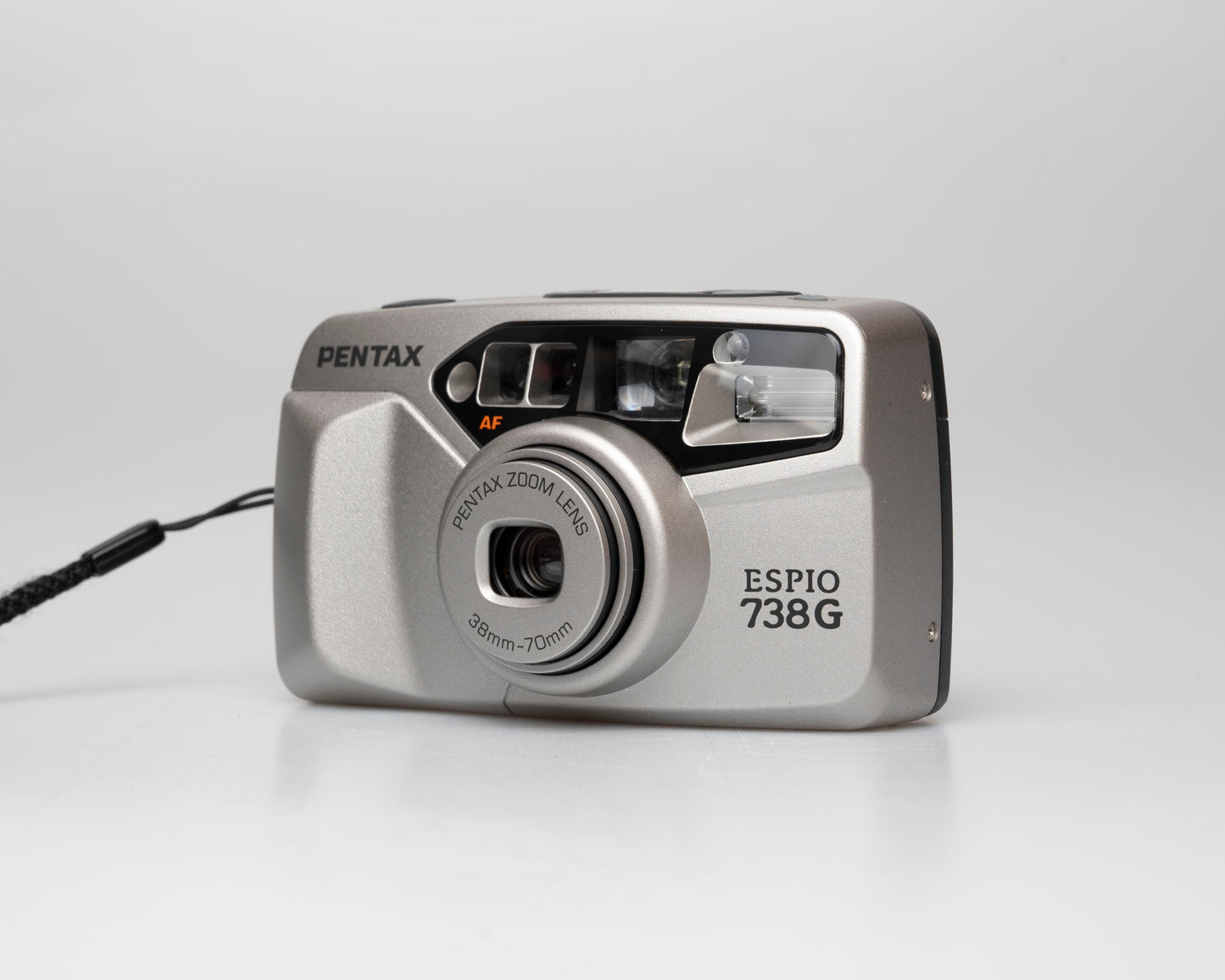 Pentax Espio 738G 35mm camera w/ case (serial 9418397)