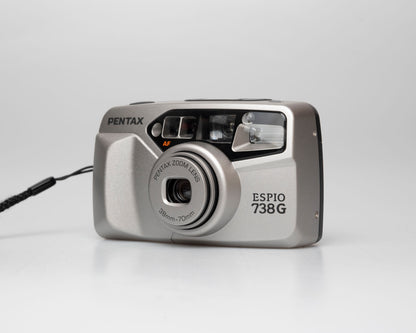 Pentax Espio 738G 35mm camera w/ case (serial 9418397)