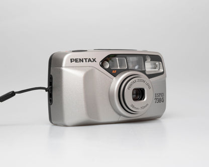 Pentax Espio 738G 35mm camera w/ case (serial 9418397)