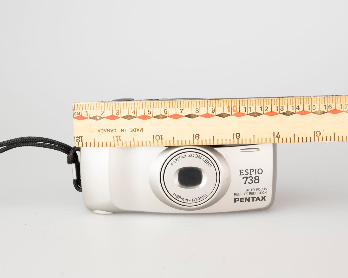 Appareil photo Pentax Espio 738 35 mm avec étui (série 6187911)