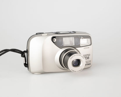 Appareil photo Pentax Espio 738 35 mm avec étui (série 6187911)