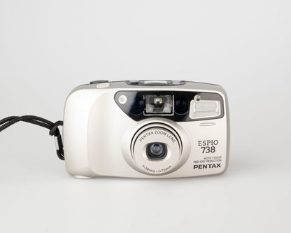 Appareil photo Pentax Espio 738 35 mm avec étui (série 6187911)